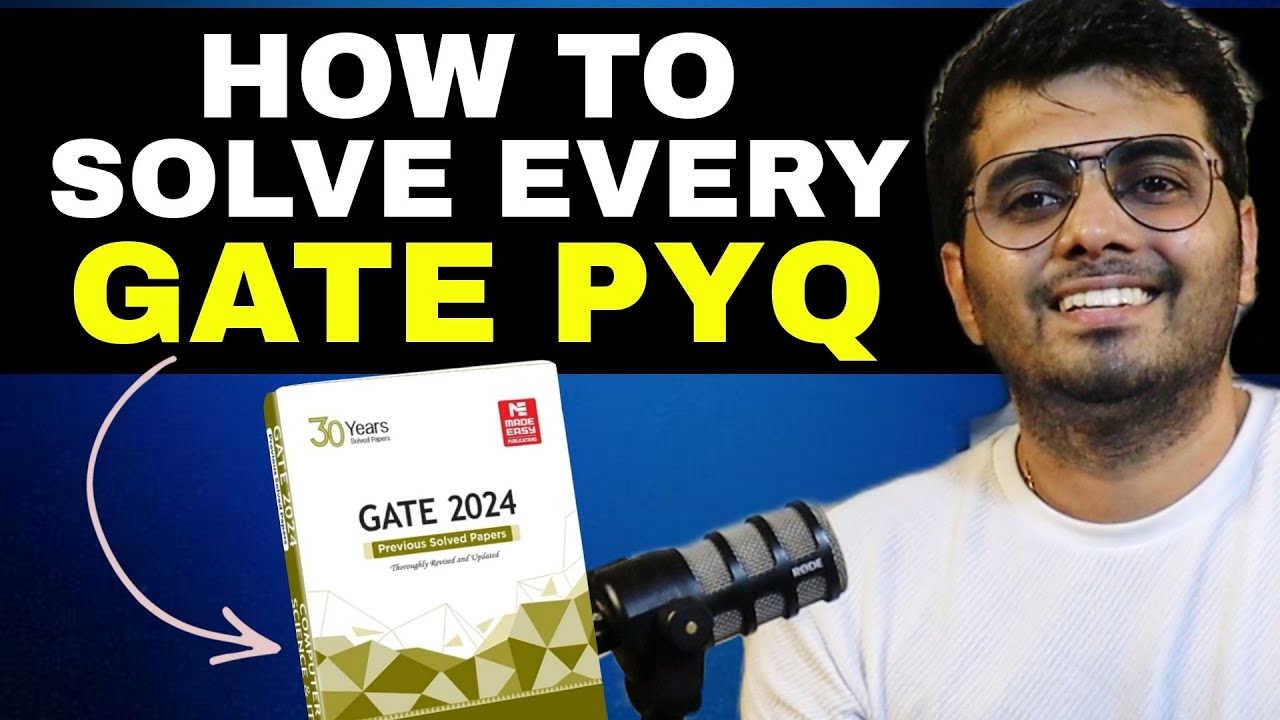 🔴GATE exam🔴 (Solve every Single PYQ like this💯)