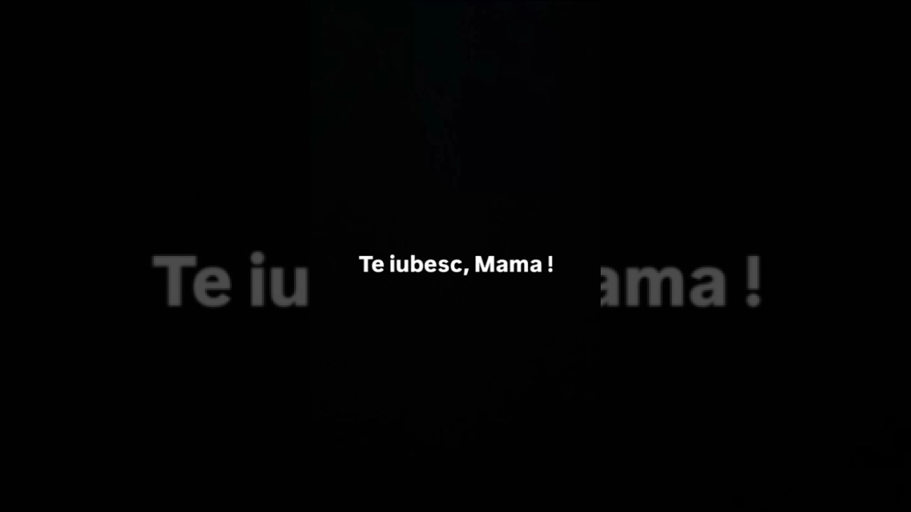 Mixaj -Stroe Elena-TE IUBESC MAMĂ (Official Video)