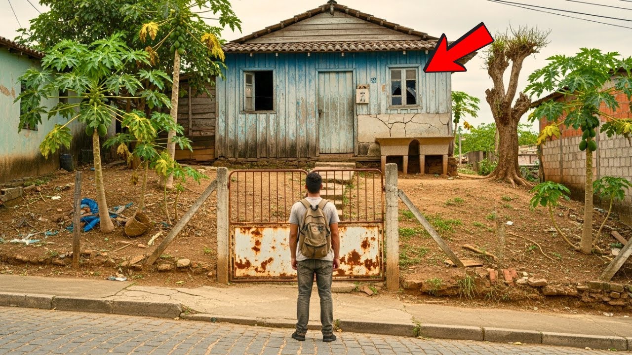 Esquecido pela família, ele herdou um barraco simples… mas um cofre escondido lá guardava R$1 milhão