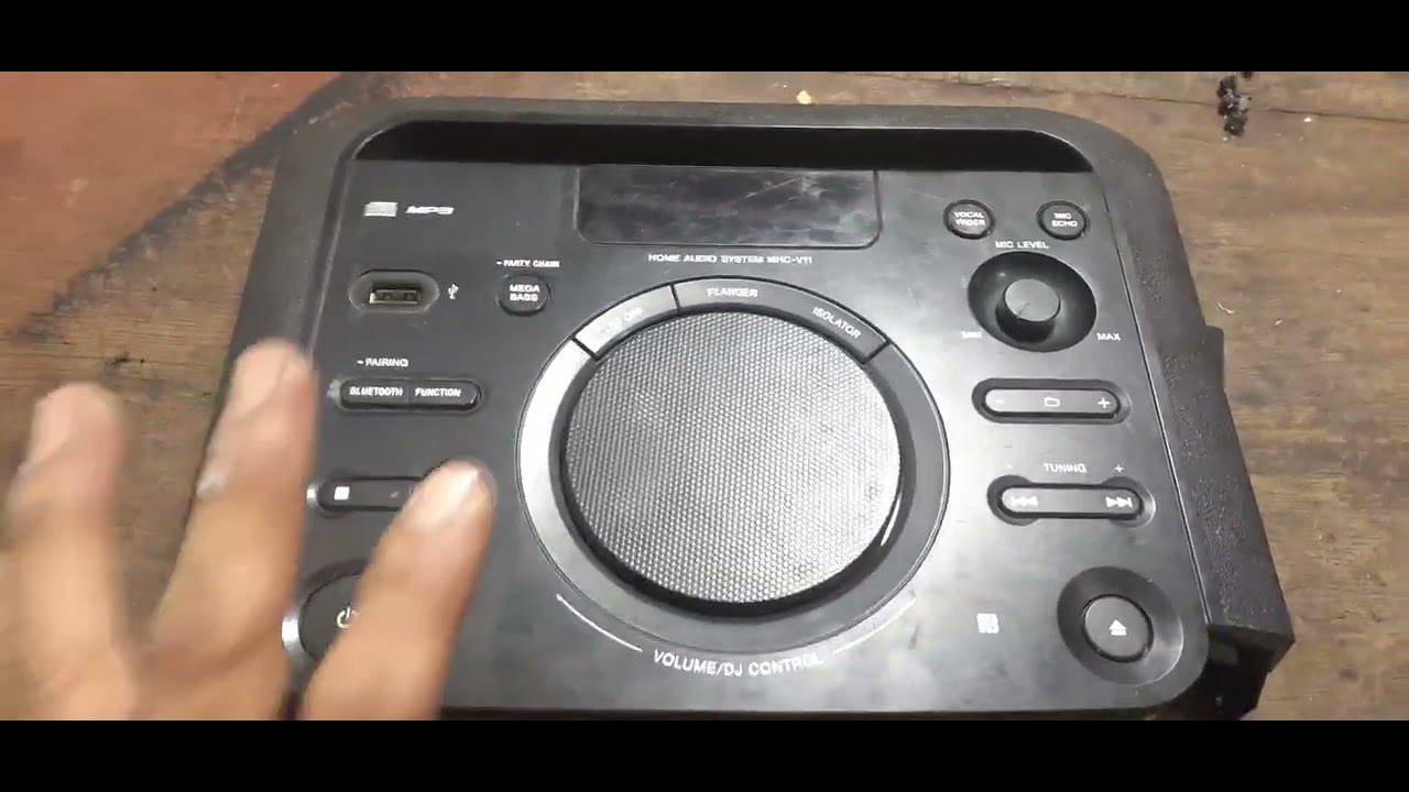 EQUIPO SONY MHC-V11 NO ENCIENDE. ¡FACIL REPARACIÓN!