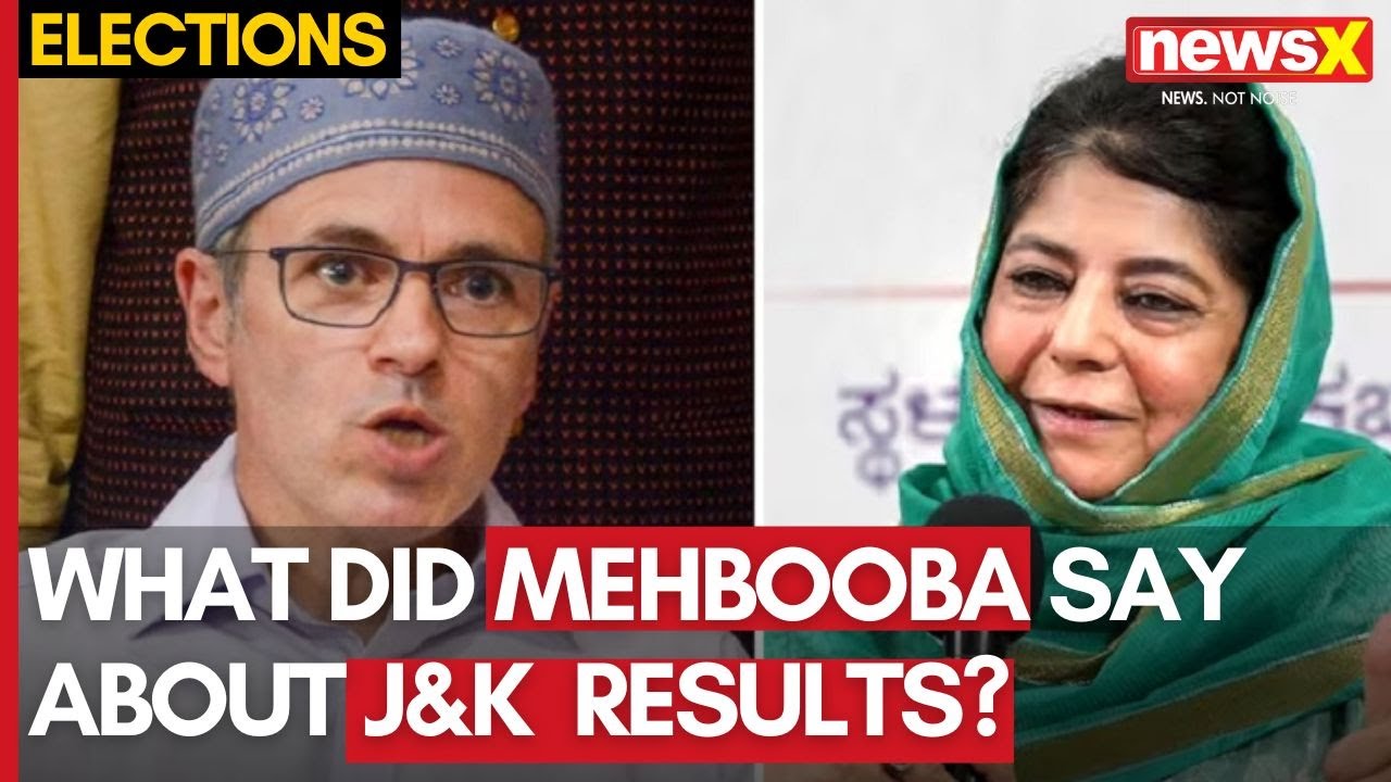 What Did Mehbooba Mufti Say About J&K 2024 Election Results? | NewsX Exclusive Insights