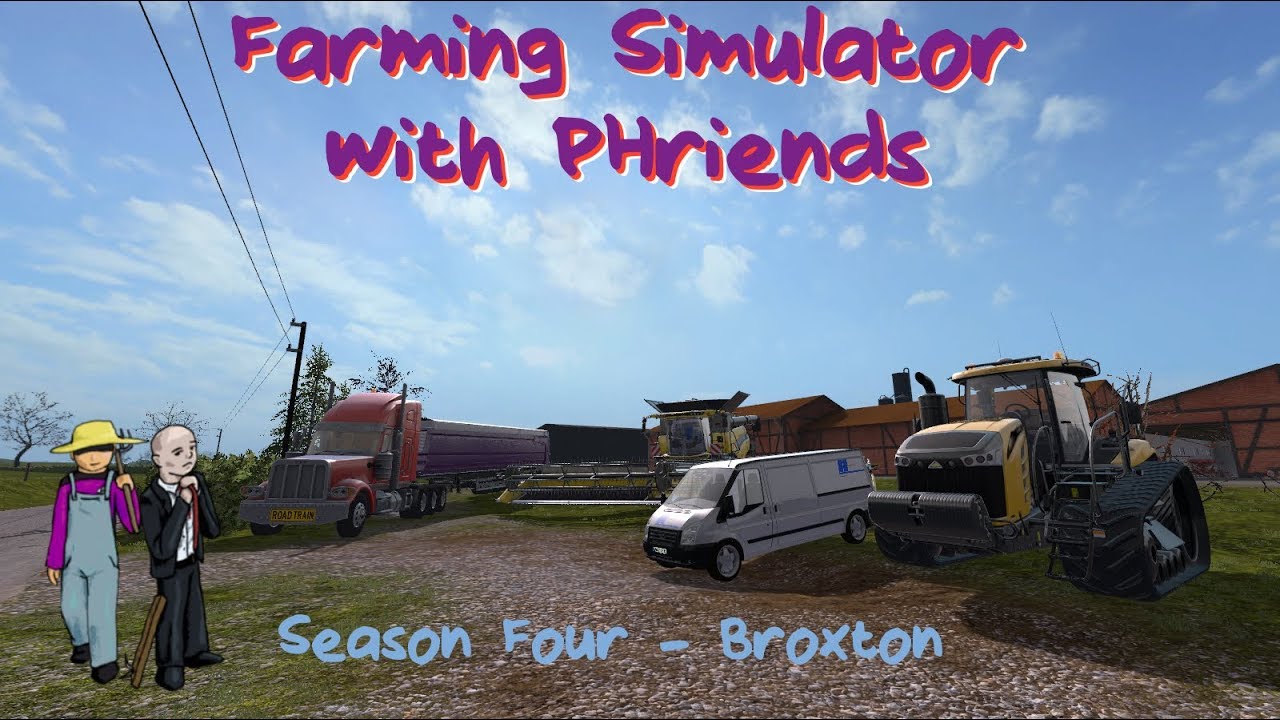 Broxton Farm: Farming Simulator 17 CoOp S4E1