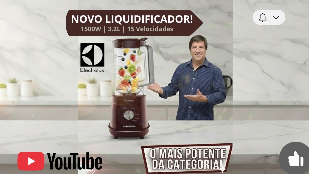 🔴 Liquidificador Electrolux 1500W TriForce (EBL1510) – Review Completo + Testes Reais – Vale a Pena?