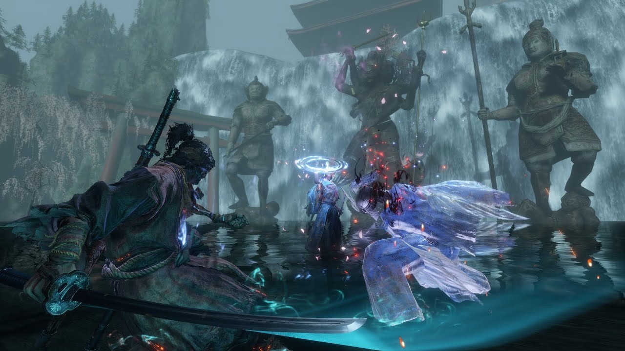 Sekiro - Fighting Vergil isshin at water ! | Ying Wu 2.15 Full Fight