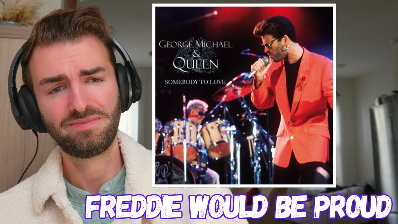 First Reaction | Queen & George Michael - Somebody To Love (Freddie Mercury Tribute Concert) |