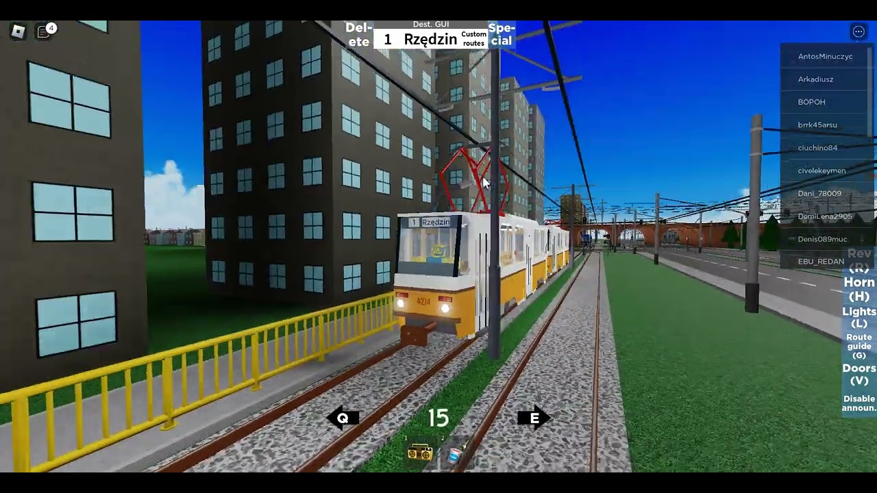 Nid' s Buses and trams linia 1 Tatra T5C5