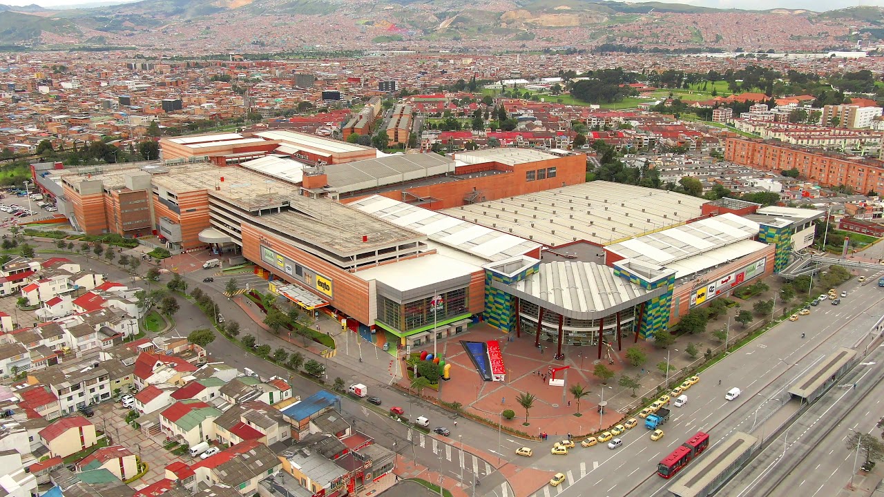 Volando en Drone,MAVIC 2 ZOOM 4K , CENTRO COMERCIAL CENTRO MAYOR , BOGOTA  ,COL.