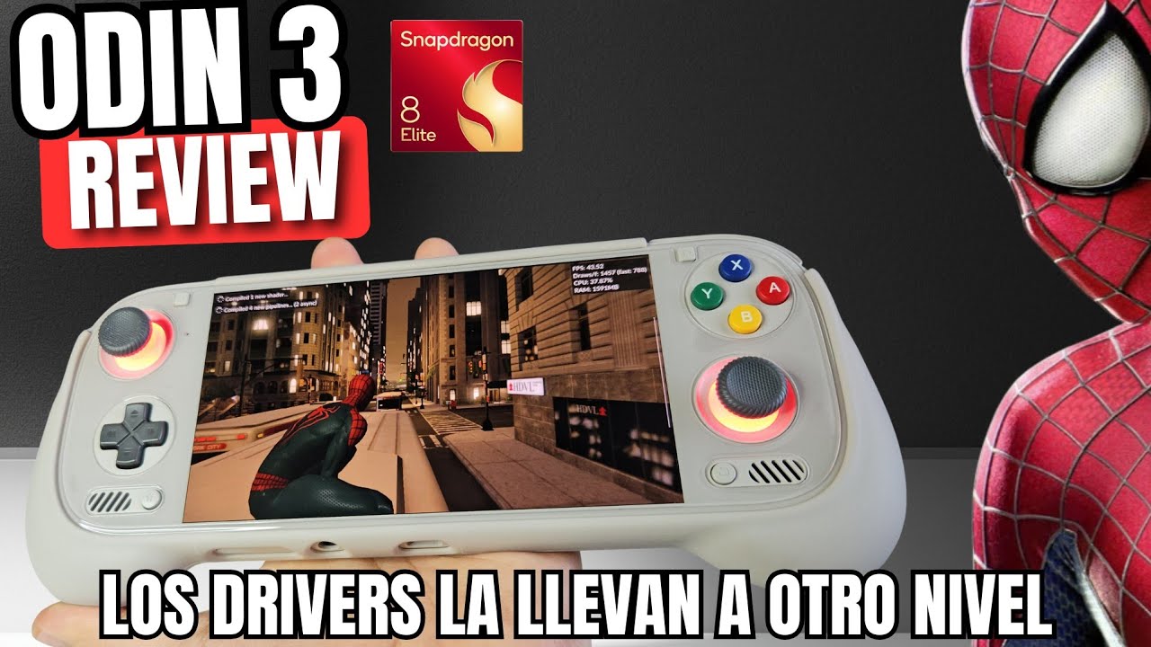 La Odin 3 lo cambia TODO 🔥 Snapdragon 8 Elite en una Portátil | Review a fondo