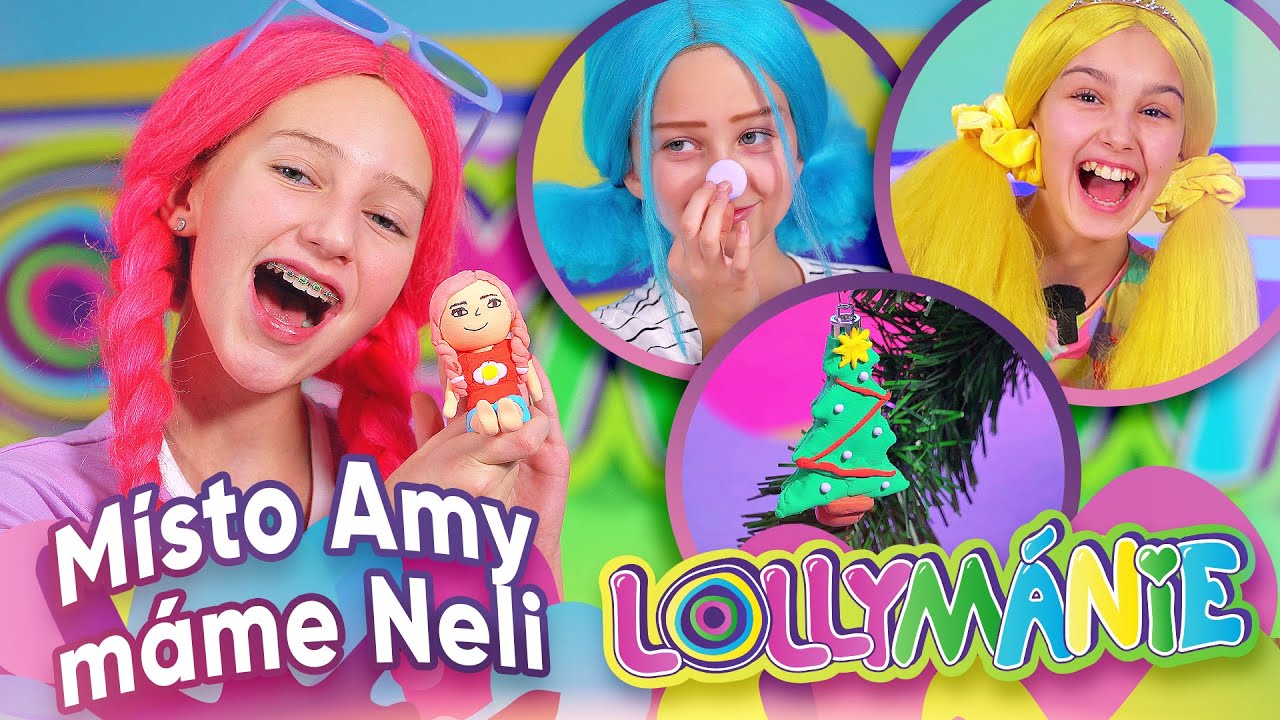 Vyrábíme vánoční ozdoby...a z Míši je sochařka😅 │ LOLLYMÁNIE