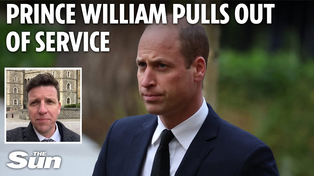 Prince William pulls out of service at the last minute due to &lsquo;personal matter&rsquo;