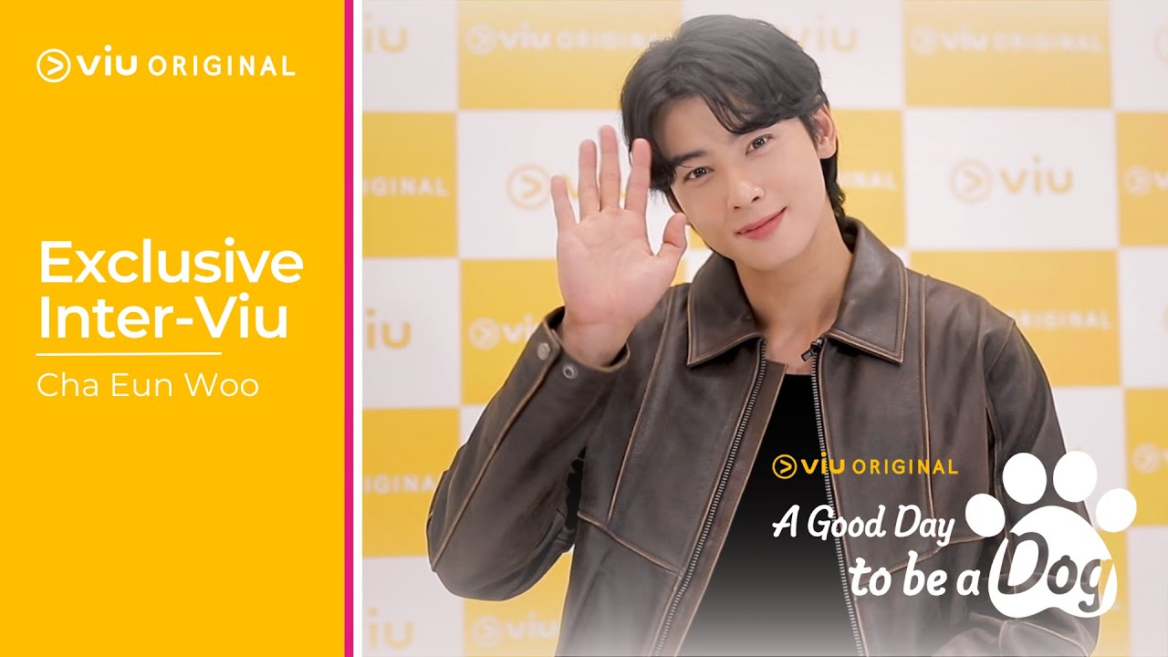 Exclusive Viu Interview with Cha Eun Woo 💛 | A Good Day To Be A Dog | Viu
