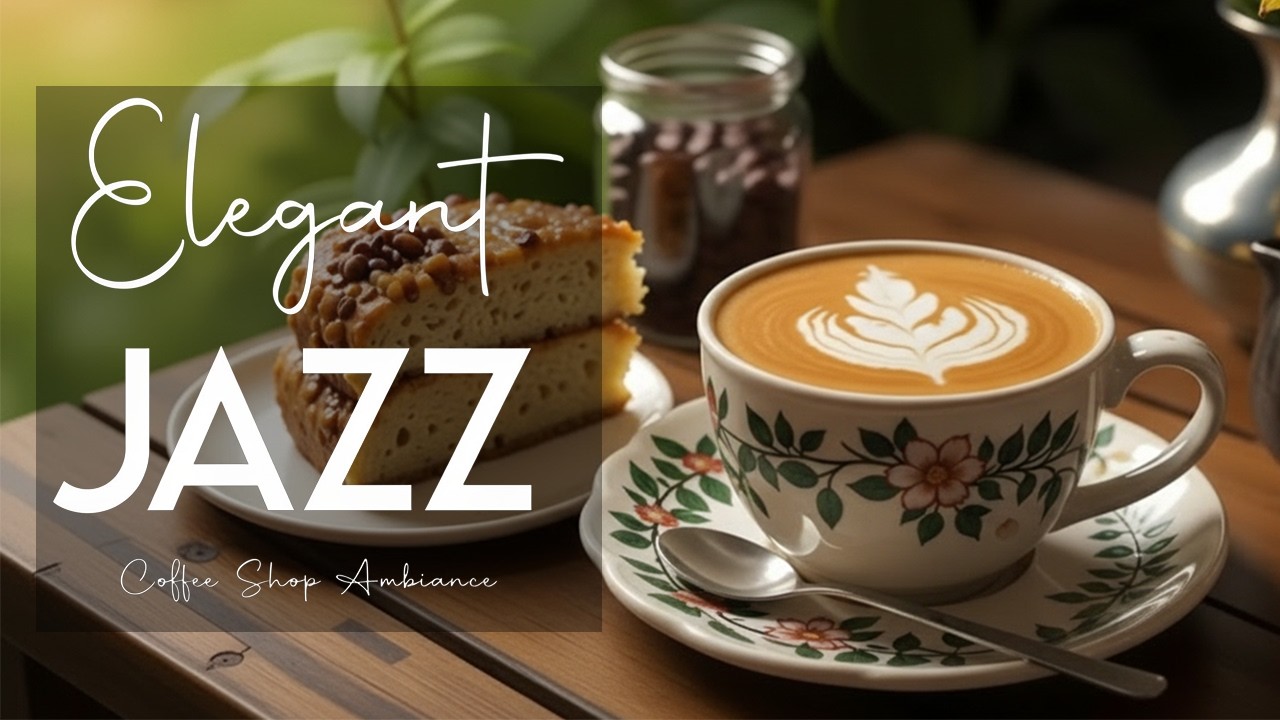 Delicate Jazz Music ☕ Instrumental Jazz Music & Elegant Bossa Nova for work and relaxation