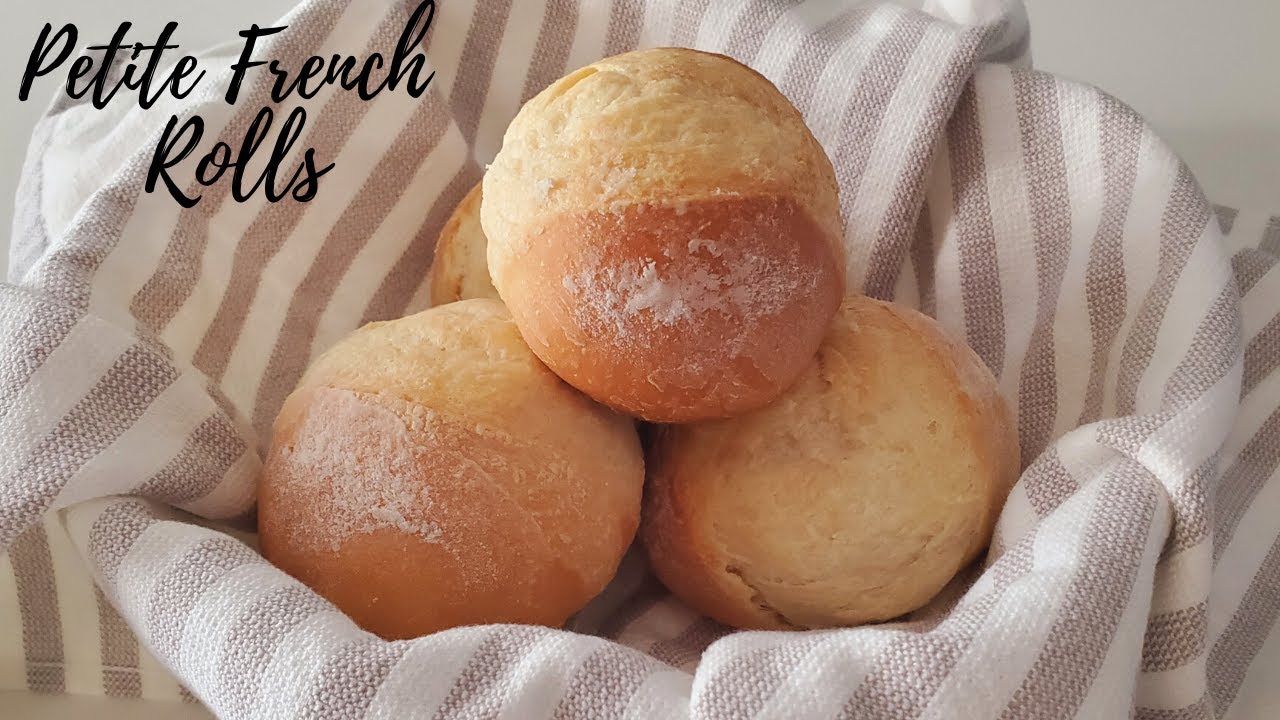 Petite French Rolls | Soft and Easy French Bread Rolls Recipe
