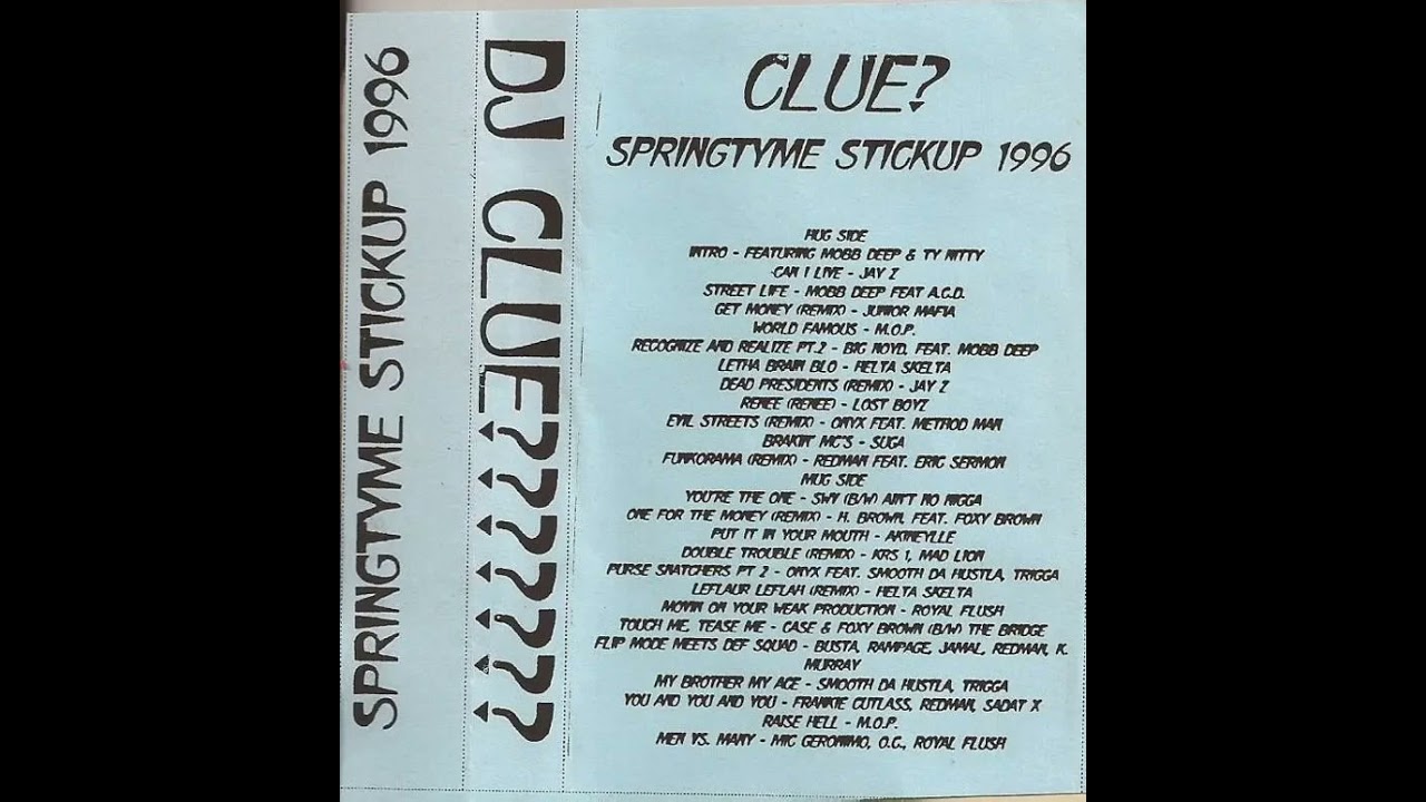 Mobb Deep Feat. ACD - Street Life (DJ Clue - Springtyme Stickup 1996)
