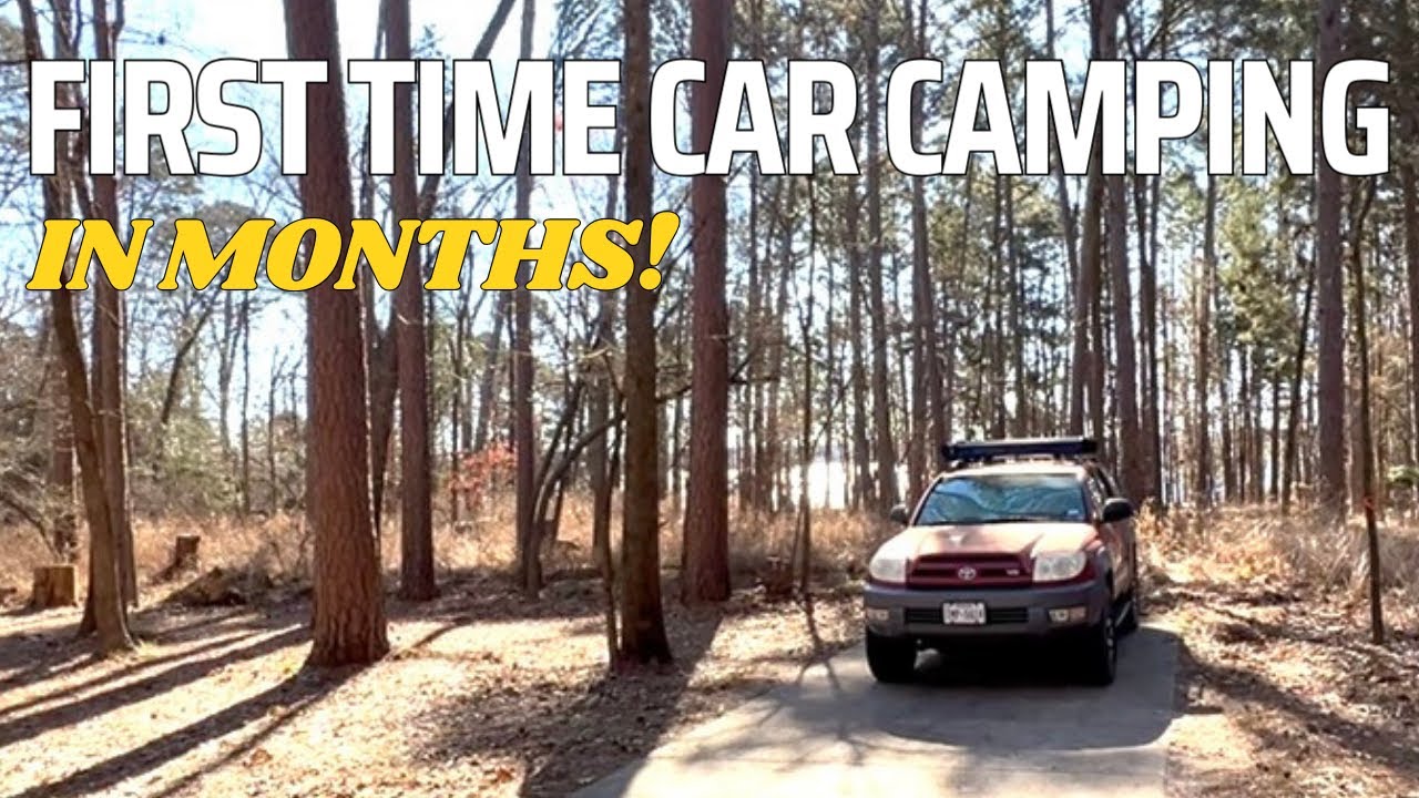 Car camping in the 4Runner