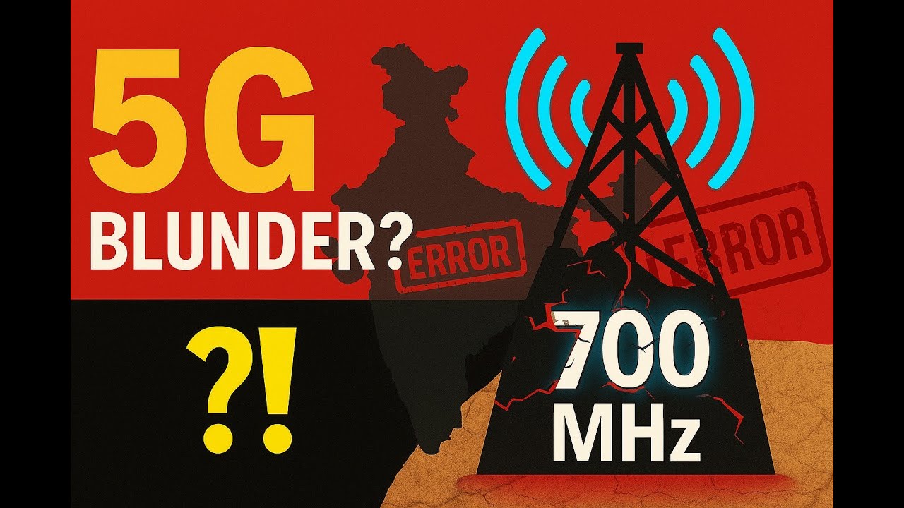 Why 700 MHz Became India’s Lost Opportunity | The Truth About 5G Spectrum Pricing Blunder
