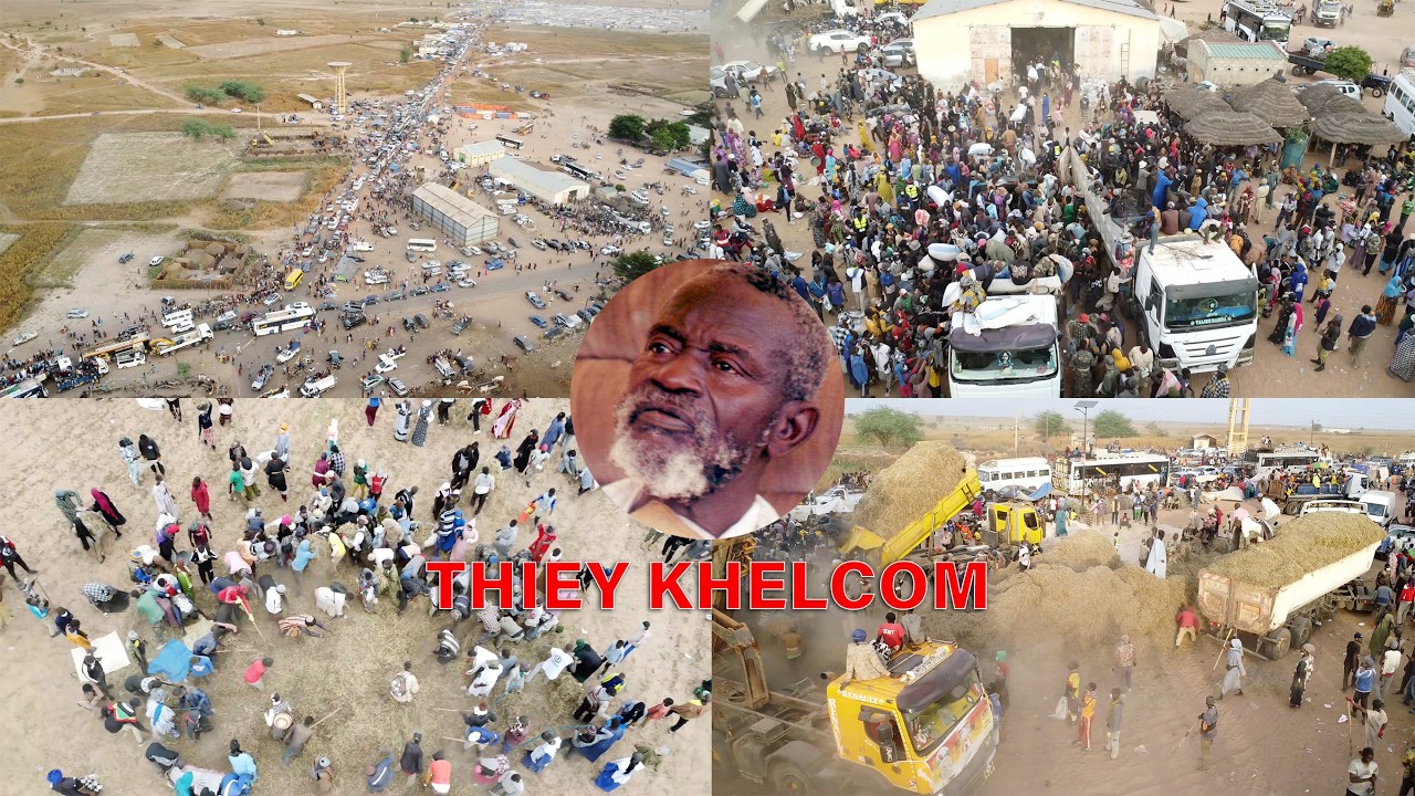 Thiey! Serigne Saliou Mbathioum Guérté Khelcom 2025 Daara 9 magnifique IMAGE DRON