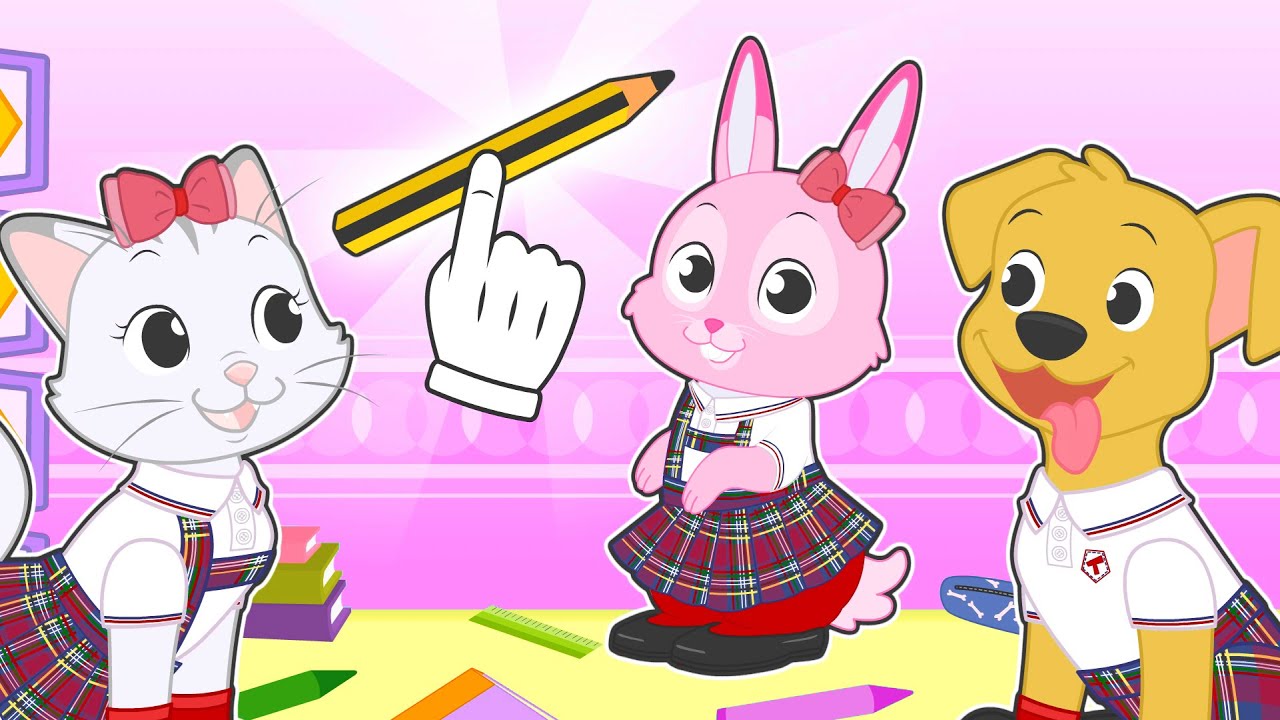 BABY PETS 📚📐 Ruby se viste para el regreso a clases