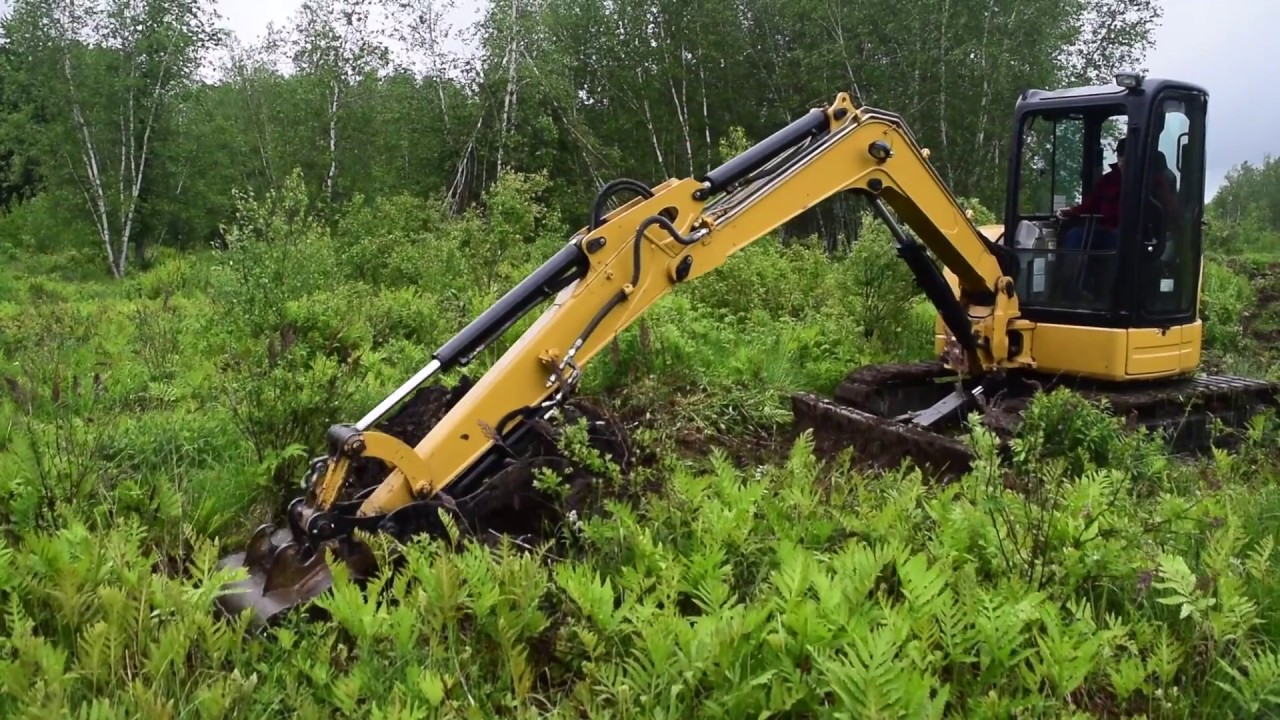 Working with the Caterpillar 305c