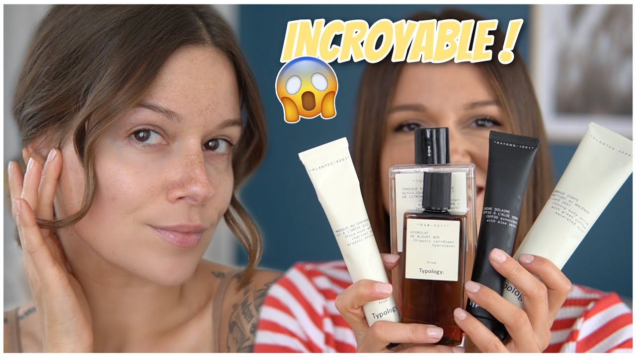 MA ROUTINE SOINS ! produits Typology 🤍