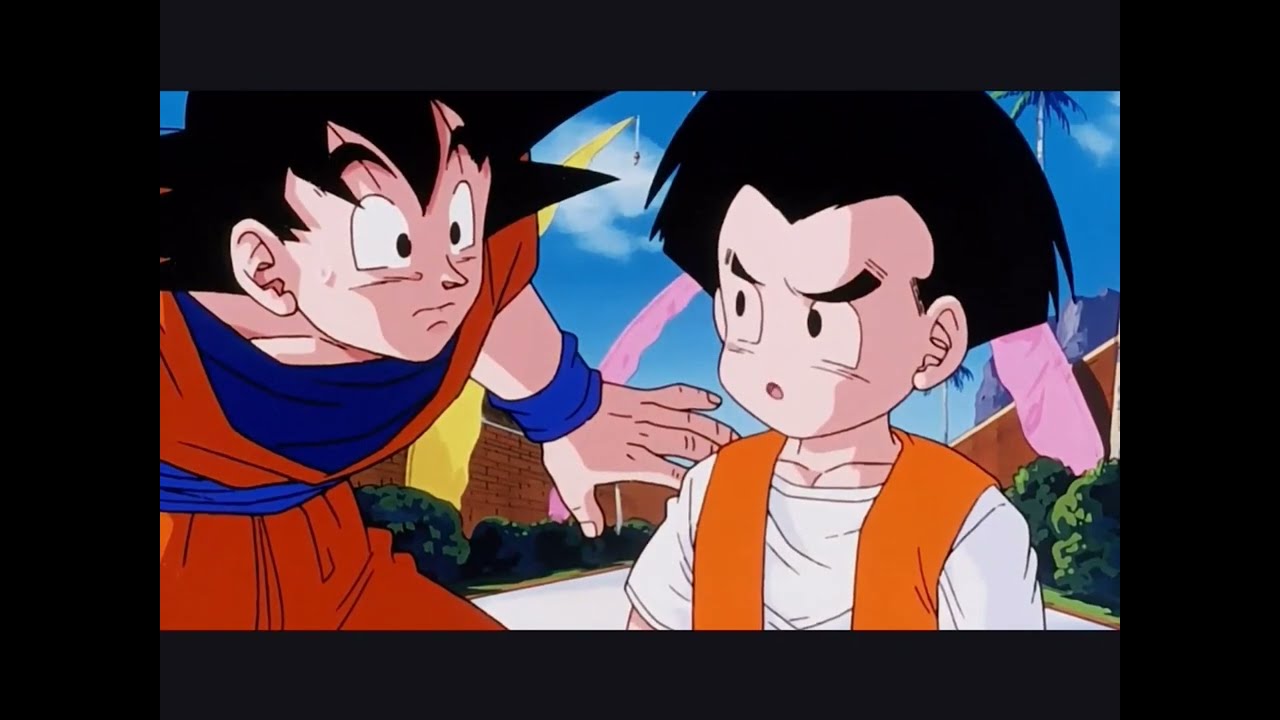 Goku scopre che Crilin ha i capelli