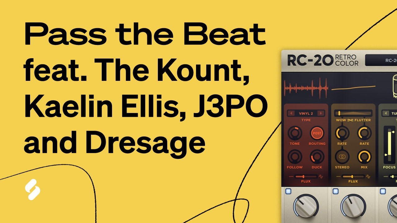Pass the beat с участием The Kount, Kaelin Ellis, J3PO и Dresage | XLN Audio/Splice