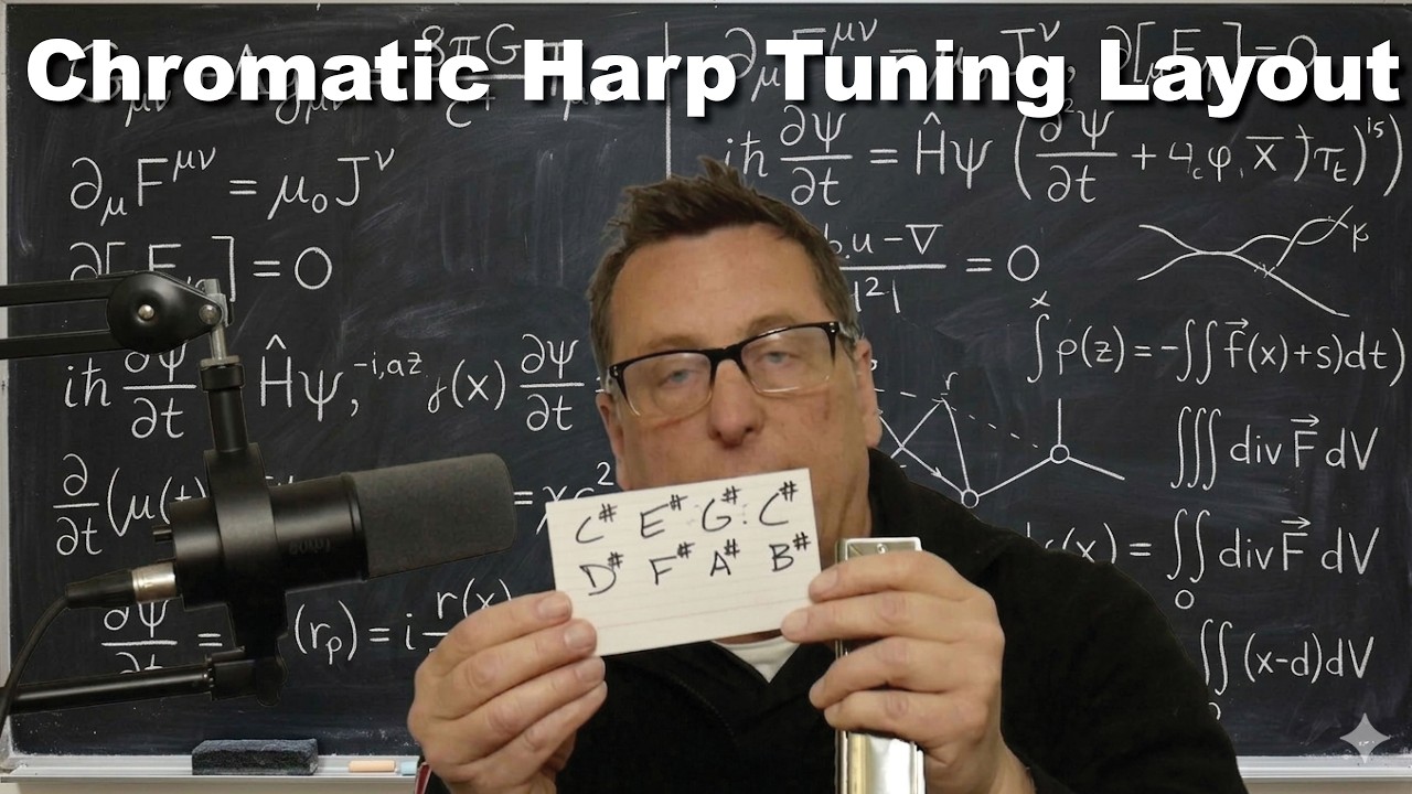Understanding Chromatic Harmonica Tuning Layout
