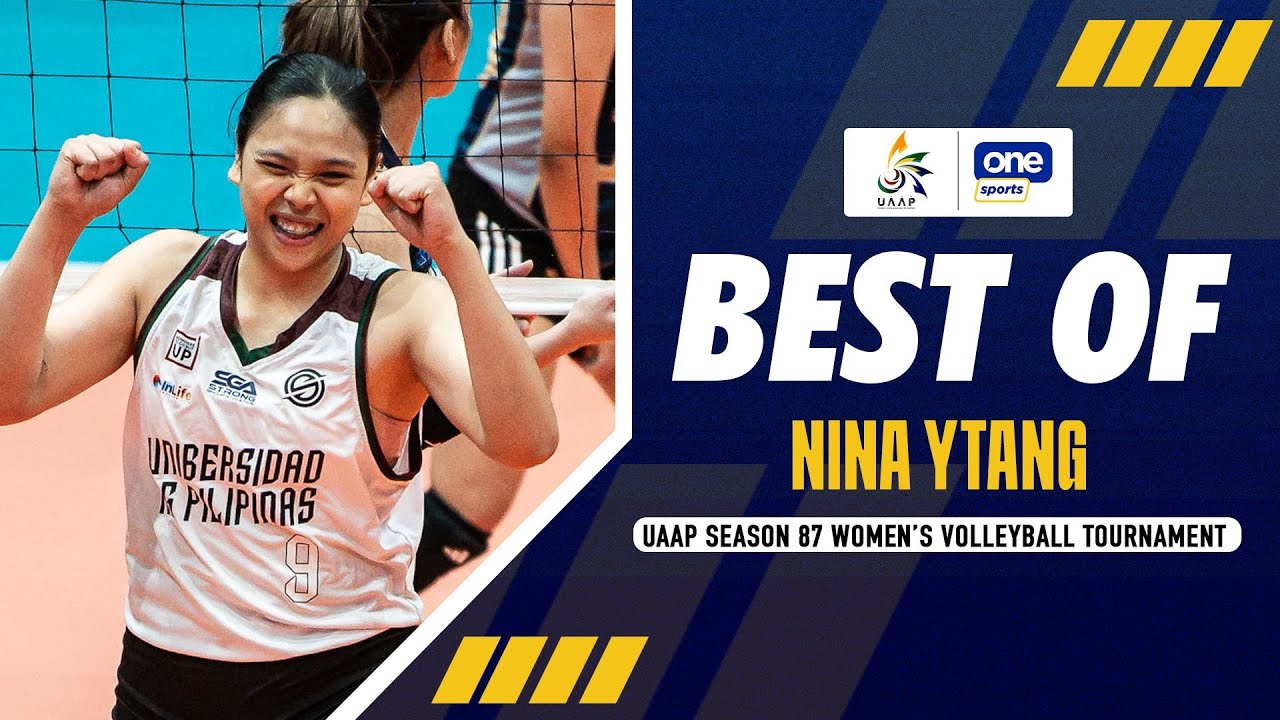 BEST OF NINA YTANG | UAAP SEASON 87 WOMEN'S VOLLEYBALL