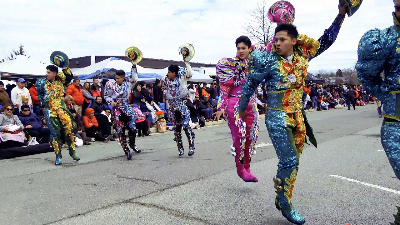 Caporales San Simon USA. - Carnaval Boliviano 2019 Org. Comite Pro Bolivia.