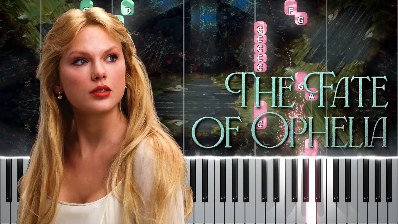 Taylor Swift - The Fate of Ophelia | Piano Tutorial