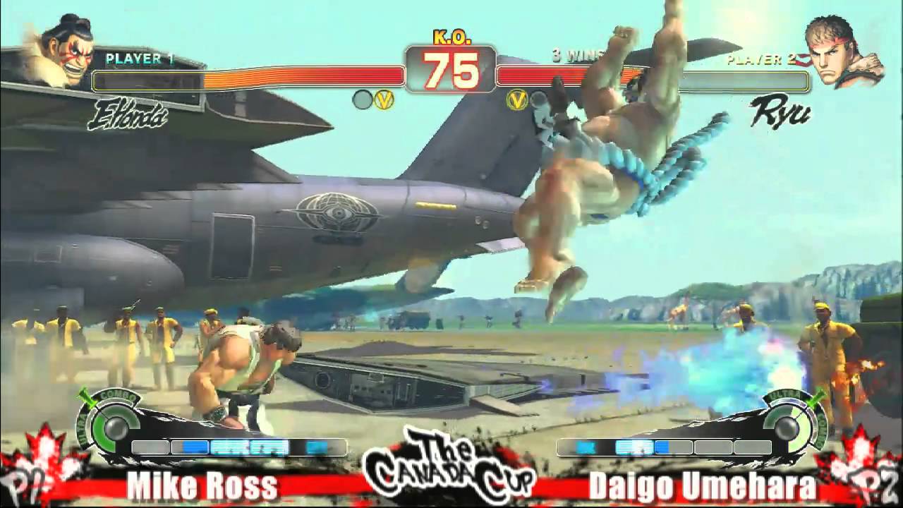 Mike Ross vs Daigo Umehara Canada Cup 2010 SSF4 Singles top 8