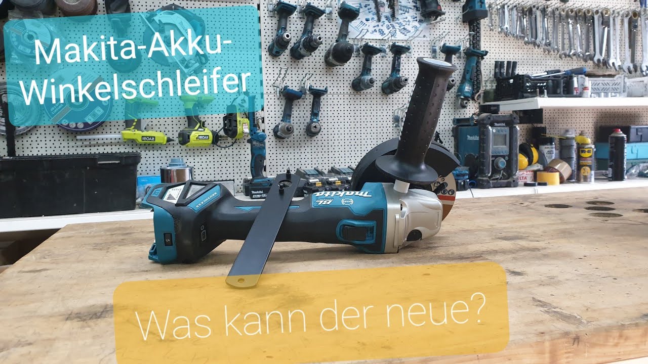 Makita 18V Akku-Winkelschleifer DGA513Z Produktvorstellung ( DGA504Z, DGA517Z, DGA519Z)