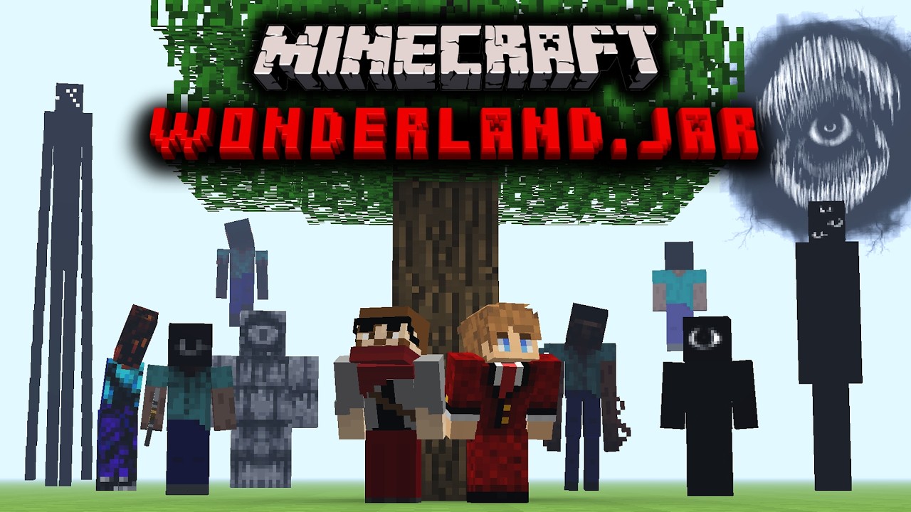 2 Idiots Survive Minecraft's WONDERLAND.JAR [FULL MOVIE]