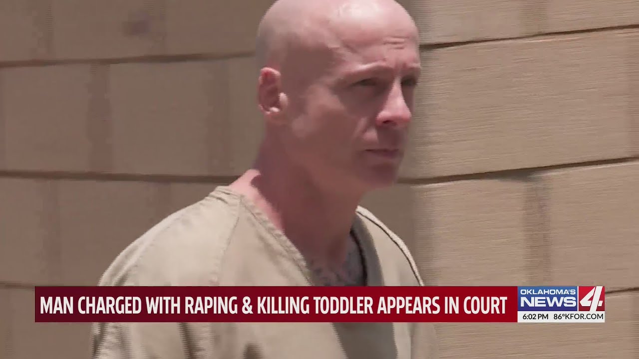 Oklahoma man accused in toddler’s rape, murder at Enid hotel appears in court