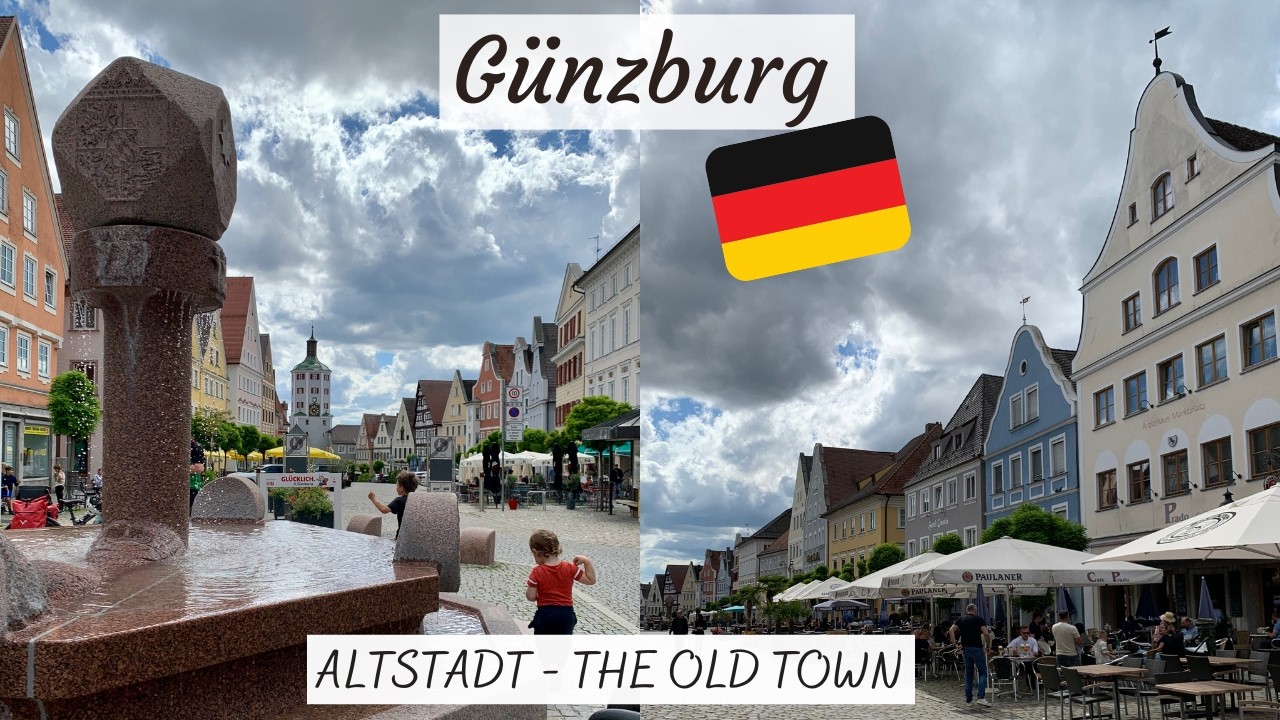 Exploring the Streets of Günzburg Old Town (Germany)