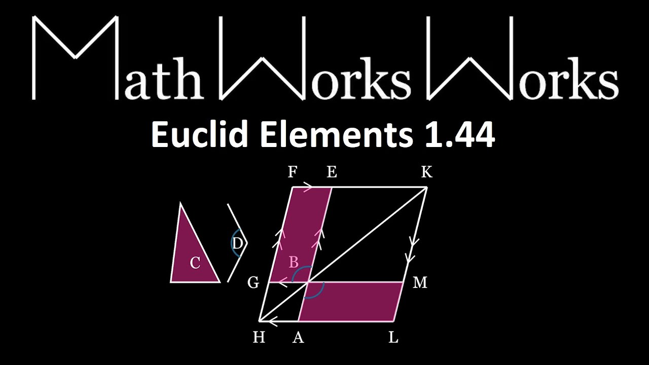 Euclid Elements -- Proposition 1.44