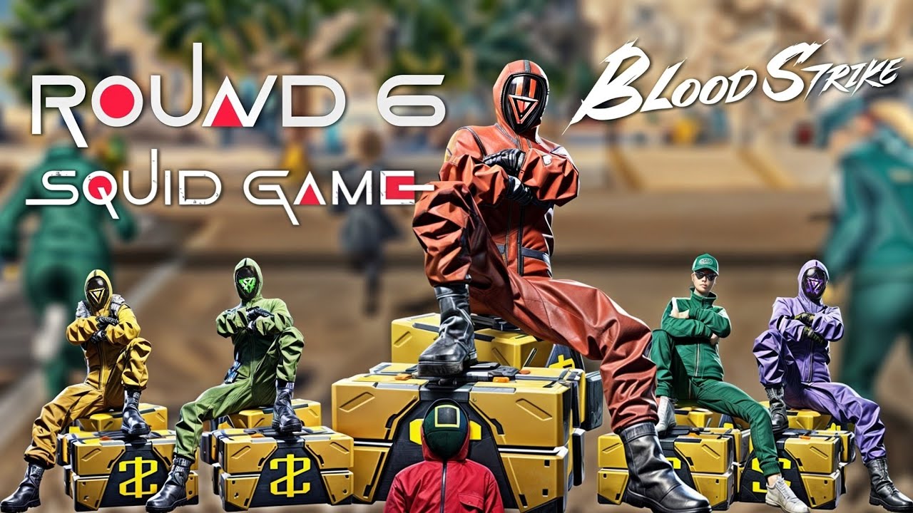 PARCERIA ÉPICA! BLOOD STRIKE X ROUND 6 NOVAS SKINS E MODO DE JOGO REVELADOS