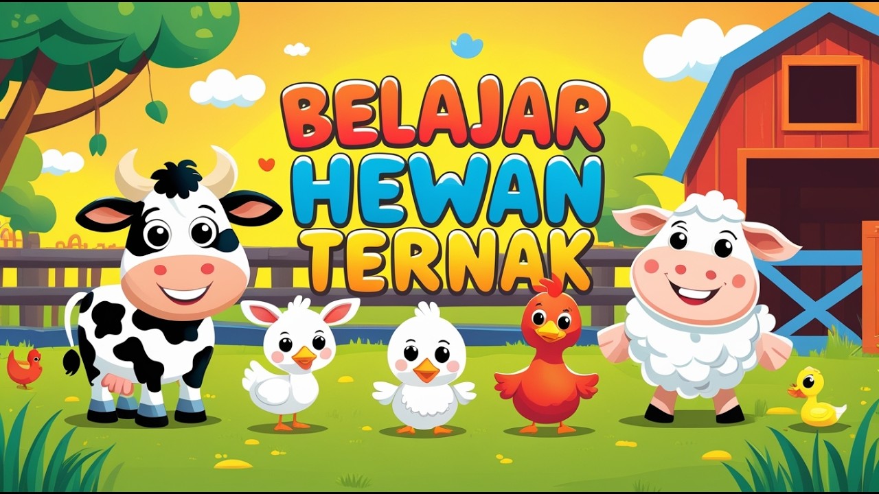 Peternakan Mini: Kenal Hewan Indonesia & Inggris
