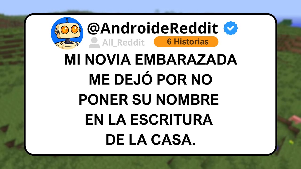 MI NOVIA EMBARAZADA ME DEJÓ Por No Poner Su NOMBRE EN LA ESCRITURA DE LA CASA