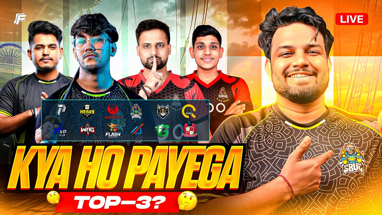 BE BOOYAH WATCHPARTY WITH S8ULELITE - TOP 3 JAYENGE FINALS ME - #ff #tournament #freefirelive