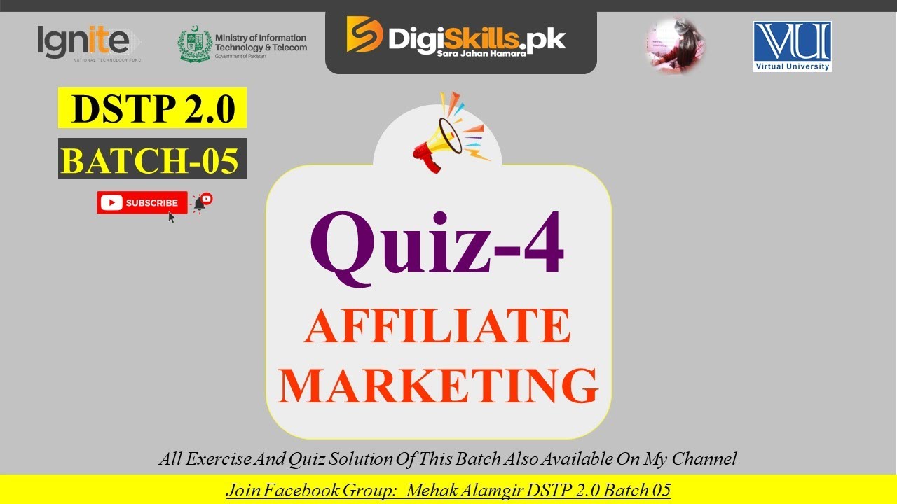 affiliate marketing quiz 4 batch 05 | dstp 2.0 batch 05 affiliate marketing quiz 4 solution 2023