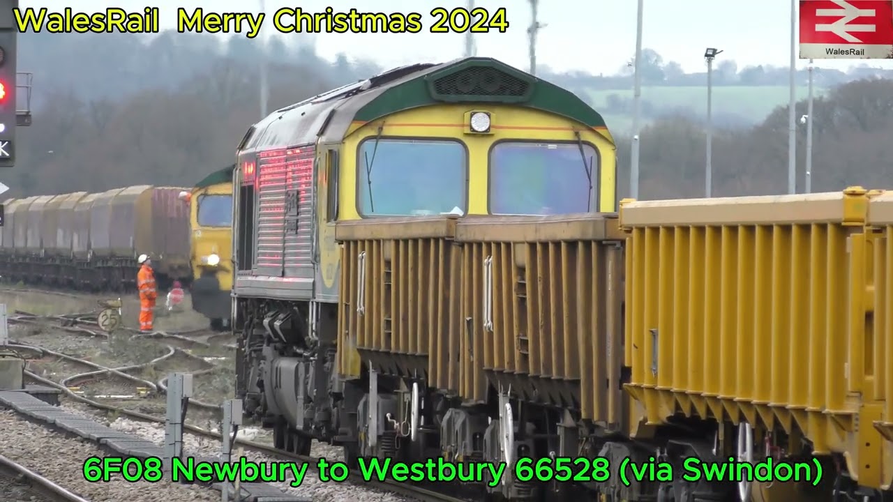 Westbury Station Freight 12th December 2024