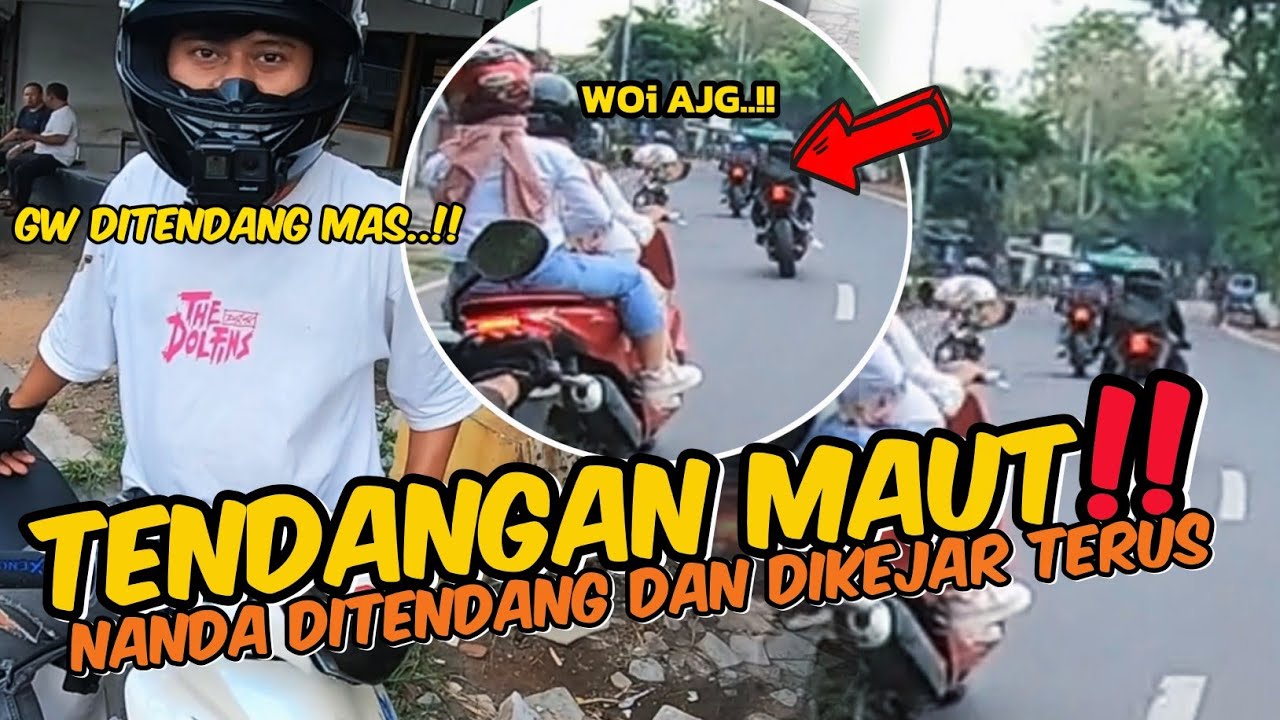 MASIH NGGAK TERIMA❗NANDA DIKEJAR TERUS DI TENDANG 
