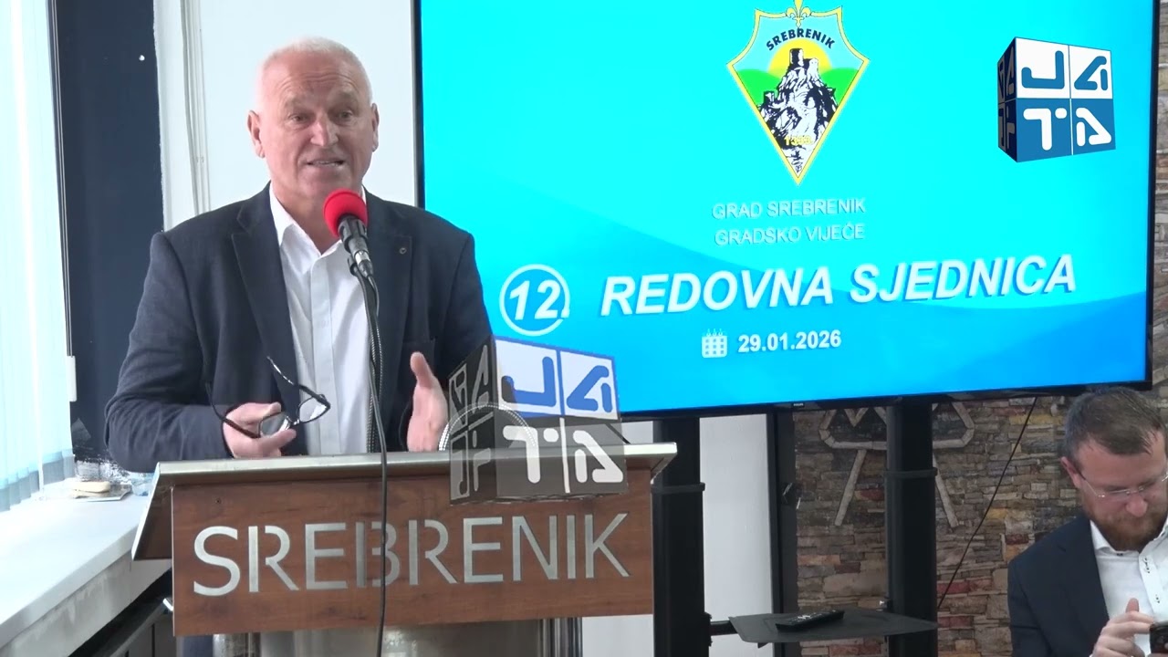 12. REDOVNA SJEDNICA GRADSKOG VIJEĆA SREBRENIK