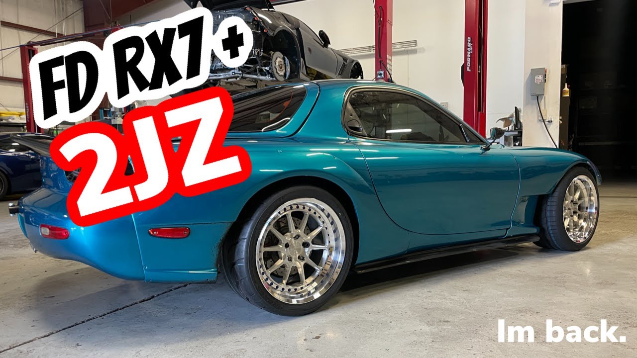 FD RX7 2JZ Swap - (bonus EF AWD content inside)