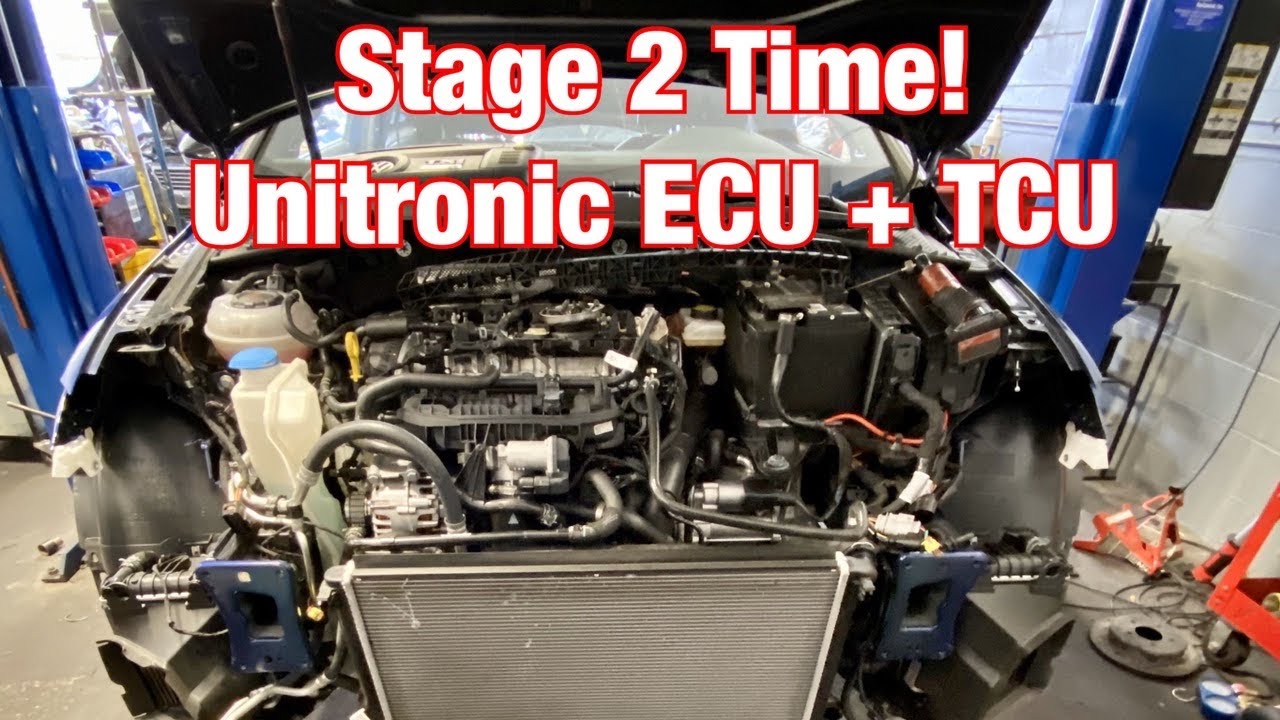Руководство по установке и настройке ЭБУ и TCU Unitronic Stage 2 + FMIC и впускной коллектор Turb...