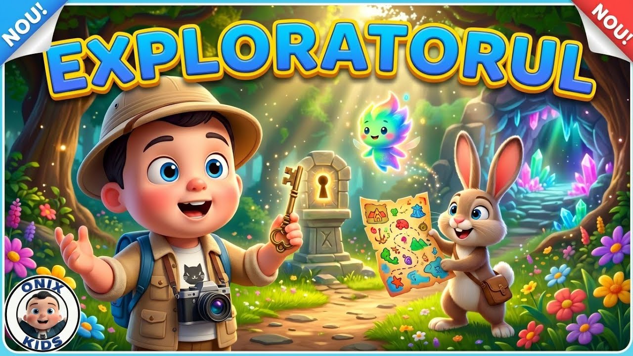 🌲 Exploratorul pâș-pâș | Aventură în Natură pentru Copii | Onix Kids Romania