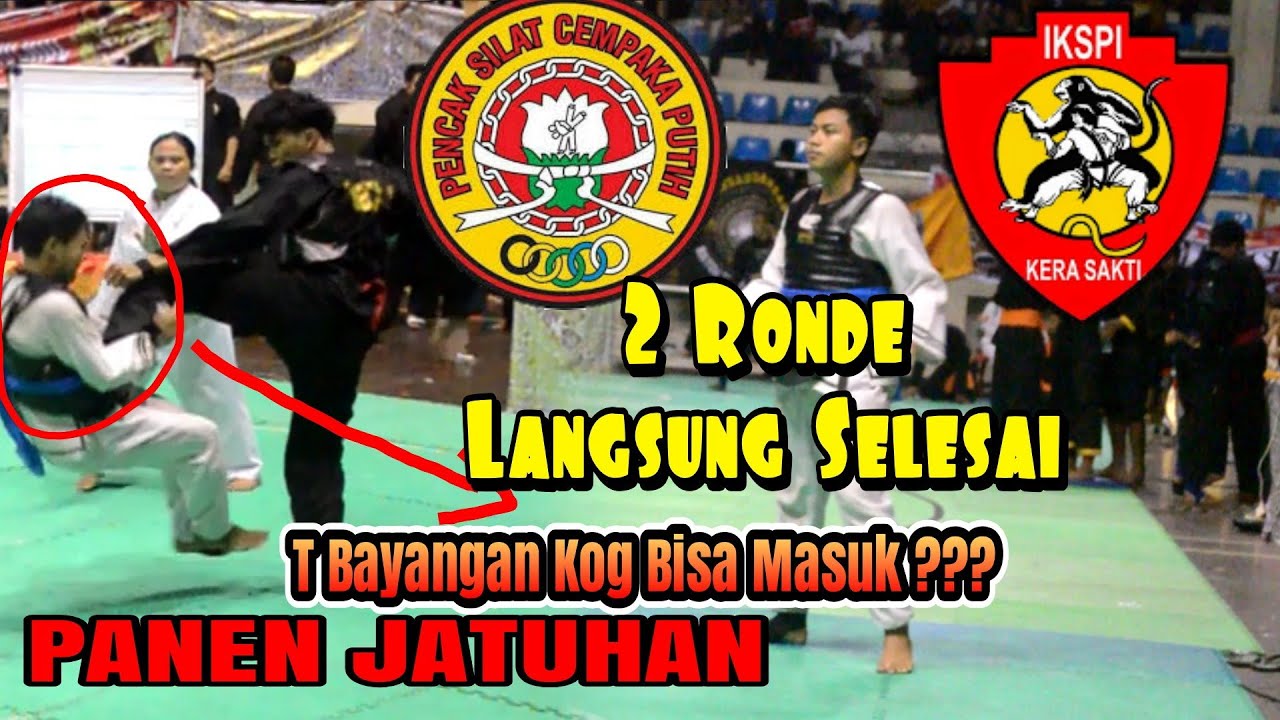 PANEN JATUHAN || CEMPAKA PUTIH VS IKSPI KERA SAKTI, Menang Telak Hanya 2 Babak