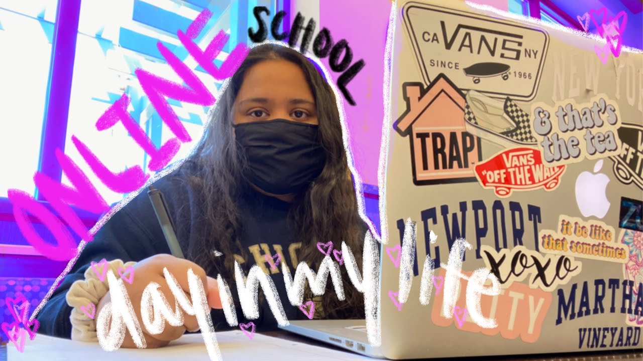 productive online school day in my life vlog 2021