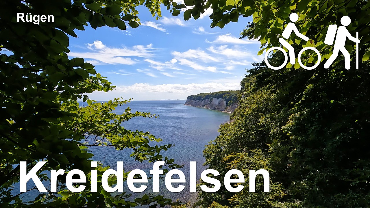 Radtour von Sassnitz zum Kreidefelsen | R&uuml;gen, Ostsee | 4K